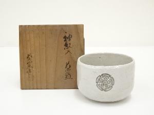 葵窯造　神紋入茶碗（共箱）